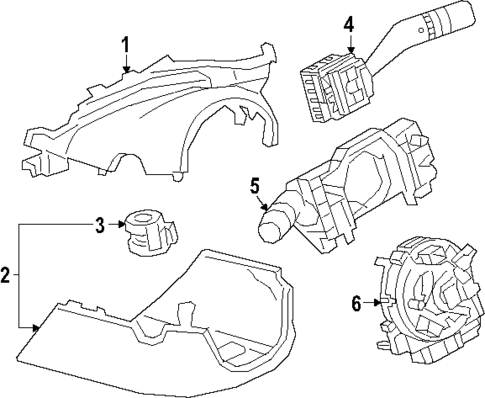 Switches for 2025 Mazda CX-70 #0