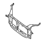 62500ET000 - Body: Radiator Support for Nissan Image