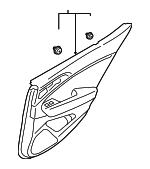 83305G9951RGE - : 2020 Genesis G70 - Door Trim Panel for Genesis: G70 Image