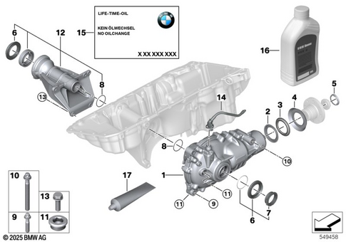 Final Drive (Front Axle) for 2018 BMW X7 M50iX #0