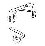 64539872105 - HVAC: Pipe Assembly for BMW Image