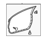 6786121070 - : Door Weather-Strip for Toyota Image