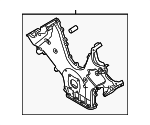 94810102220 - Engine: Engine Timing Cover for Porsche Image