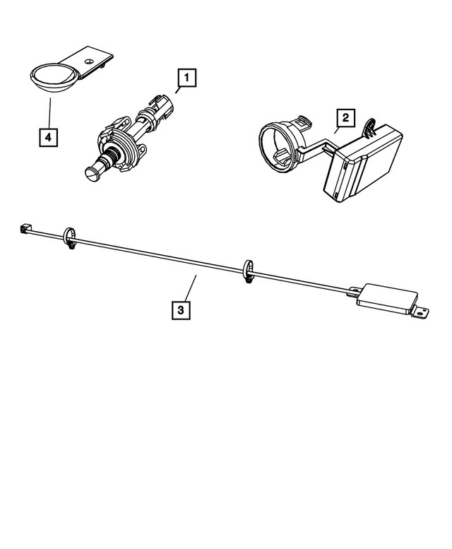 5026162AO - Electrical: Keyless Entry Receiver for Mopar Image image