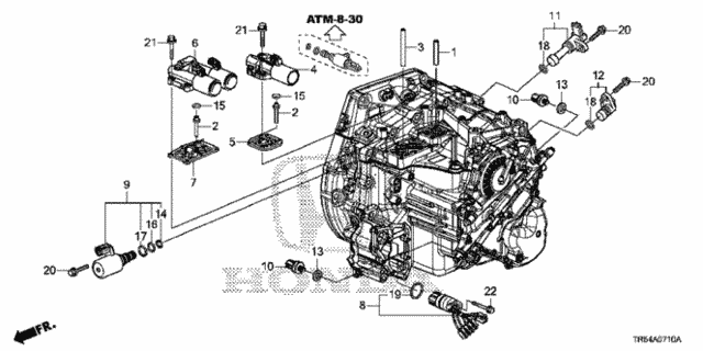 AT Solenoid for 2012 Honda Civic #0