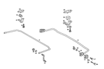 1263261965 - Springs and Suspension: Torsion Bar for Mercedes-Benz Image