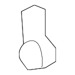 971523K000 - : 2006-2012 Hyundai - Lever for Hyundai: Azera, Santa Fe, Sonata, Veracruz Image