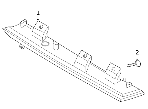 High Mount Lamps for 2023 Ford Explorer #0