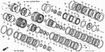 22533PX4010 - Transmission - Automatic: SEAT, RETURN SPRING for Honda Image