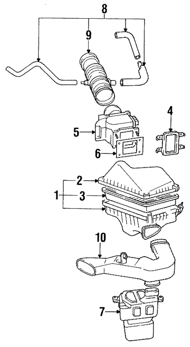 2227543010 - : Air Mass Sensor Gasket for Toyota Image
