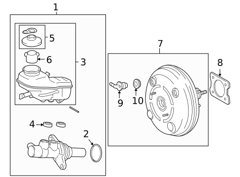 Hydraulic System for 2010 Toyota Corolla #0