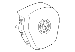 32306872263 - Electrical: Driver Air Bag for BMW: X5, X6, X7 Image