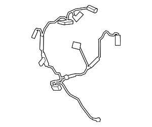 32306884010 - Steering: Harness for BMW: 530e, 530e xDrive, 530i, 530i xDrive, 540d xDrive, 540i, 540i xDrive, M5, M550i xDrive, X5, X6, X7 Image