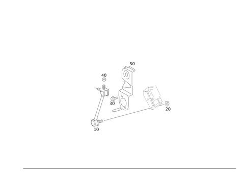 Regulation of Dynamic Headlamp Range Control, Front for 1997 Mercedes-Benz S500 #0