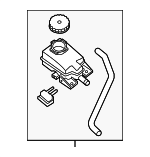460905AA0B - : Master Cylinder Reservoir for Nissan: Murano Image