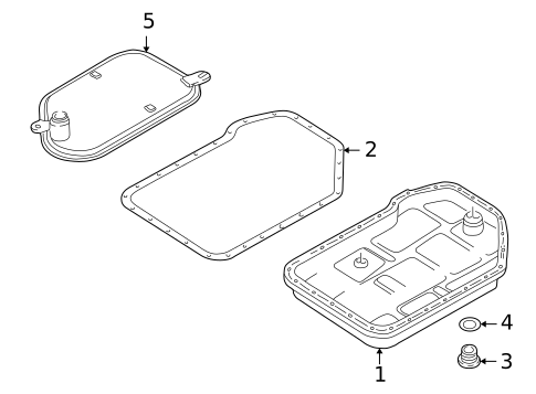 Transmission Components for 1999 Porsche Boxster #0
