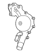 68548612AC - Cooling System: Water Pump for Mopar Image