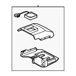 LR014589 - : Mount Bracket for Land-Rover Image