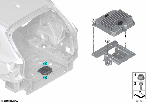 Control Units, Modules, Sensors for 2019 BMW X6 35iX #3
