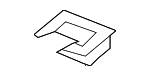 5G0857781C82V - Electrical: Seat Belt Guide for Volkswagen Image