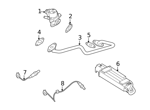 Emission Components for 2009 Jaguar XK #0
