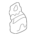 8612504 - Body: Coat Hook for Volvo Image