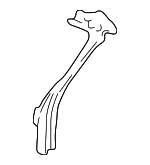 YF1Z5402726AA - Body: Pillar Reinforced for Ford: Taurus | Mercury: Sable Image