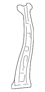 3F1Z5424301AA - Body: Inner Pillar for Ford: Taurus | Mercury: Sable Image