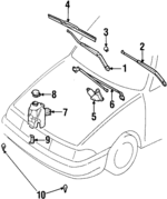 FOCZ17C526A - Body: Cover for Ford Image