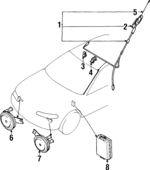 MR194570 - : Warning Buzzer for Mitsubishi Image