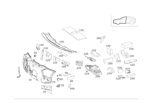 Insulation in Passenger Compartment for 2015 Mercedes-Benz GLA250 #0