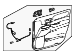 676206AK70C3 - : Door Trim Panel for Toyota Image