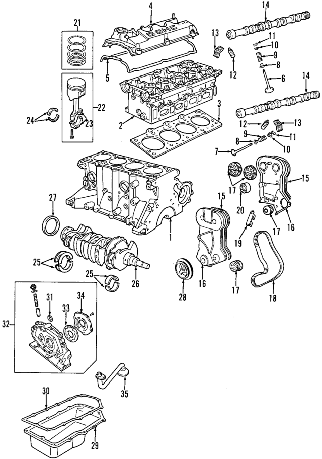 4864262AB - Engine: Short Block for Mopar Image