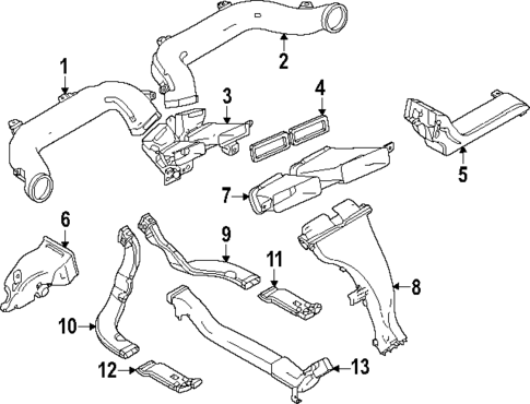 Ducts for 2023 Dodge Hornet #0