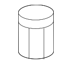 80866TBAA01 - : 2017-2025 Honda - Cap Valve (H) for Honda: Accord, Civic, CR-V, HR-V, Pilot Image