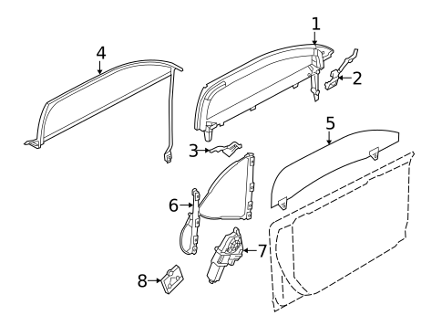 Front Door for 2009 Audi A6 Quattro #1