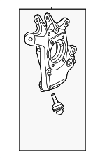 52710T6000 - Suspension: Knuckle for Hyundai Image