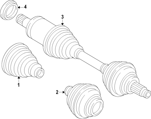 Axle Shafts & Joints for 2024 BMW i5 #0