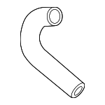 31439473 - : 2006-2016 Volvo Engine Coolant Hose for Volvo: C30, C70, S40, S60, S60 Cross Country, V50, V60, V60 Cross Country, XC60, XC70 Image