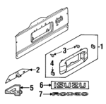 2902270000 - : Finish Panel for Isuzu Image