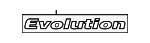7415A214 - Body: Nameplate for Mitsubishi Image