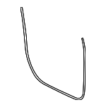 95C837911 - : Door Weather-Strip for Porsche Image
