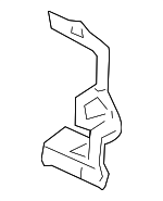 25845892 - : Lower Bracket for Chevrolet: Cobalt | Pontiac: G5 Image