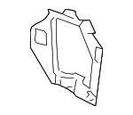 25845893 - Body: Lower Bracket for Chevrolet: Cobalt | Pontiac: G5 Image