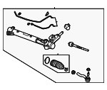 19419352 - : Hydraulic Rack and Pinion Steering Gear for Cadillac: CTS Image