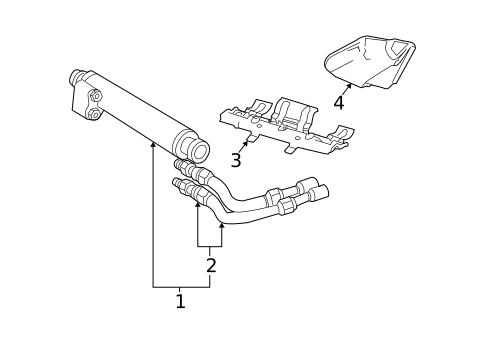 Engine Oil Cooler for 2004 Lincoln Town Car #0