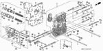 25145PA9010 - Transmission - Automatic: SHAFT, OIL PUMP GEAR for Honda Image