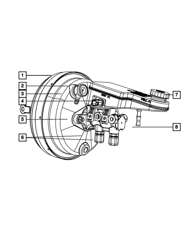 « 68003621AA – Service Brakes : Non-retour De Servofrein Clapet, Montage pour Mopar Image »
