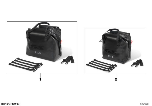 Luggage & Storage for 2025 BMW-Motorrad R 1300 GS Adventure | OEM