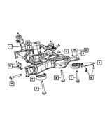 4766484AA - : Crossmember Isolator, Rear for Mopar Image
